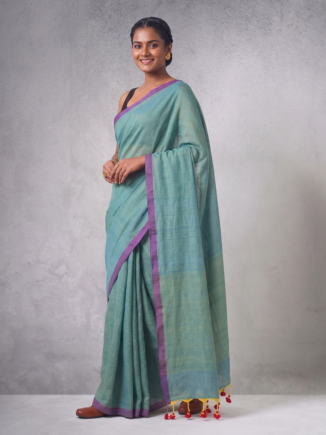 Blue Bengal Khaadi Cotton