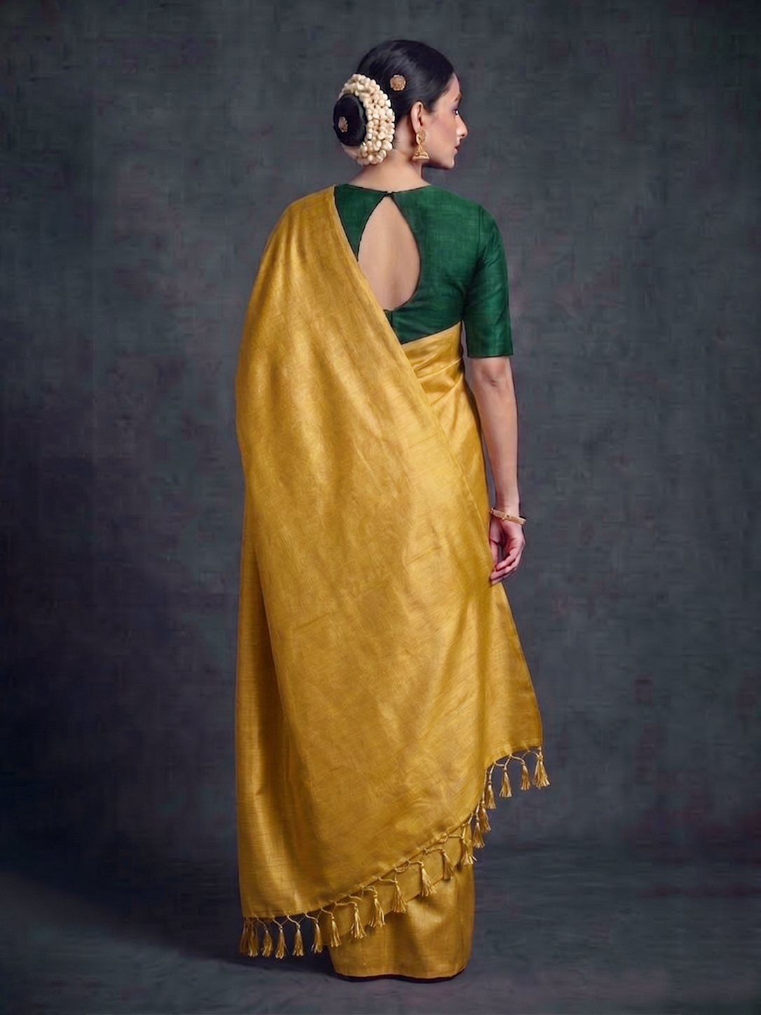 Yellow Bengal Matka Silk