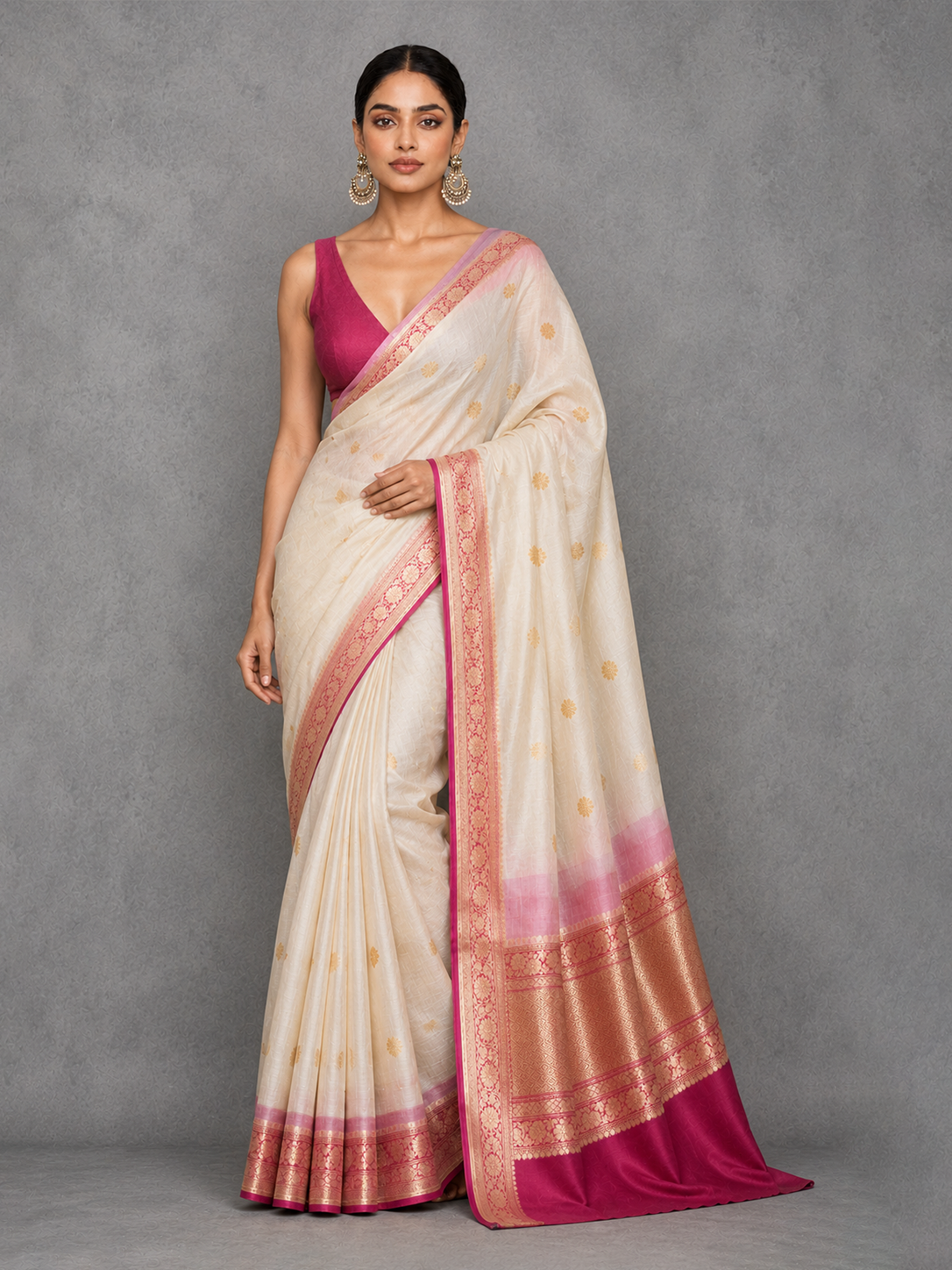 Off White Kora Organza Silk