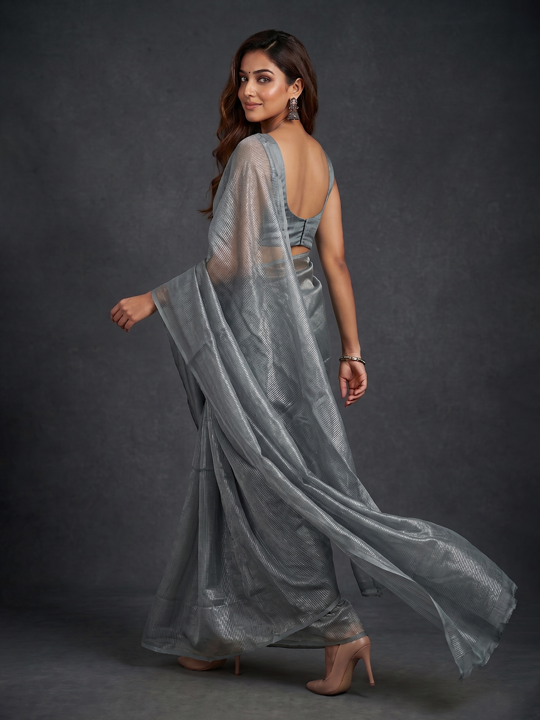 Bluish Grey Karnataka Tissue