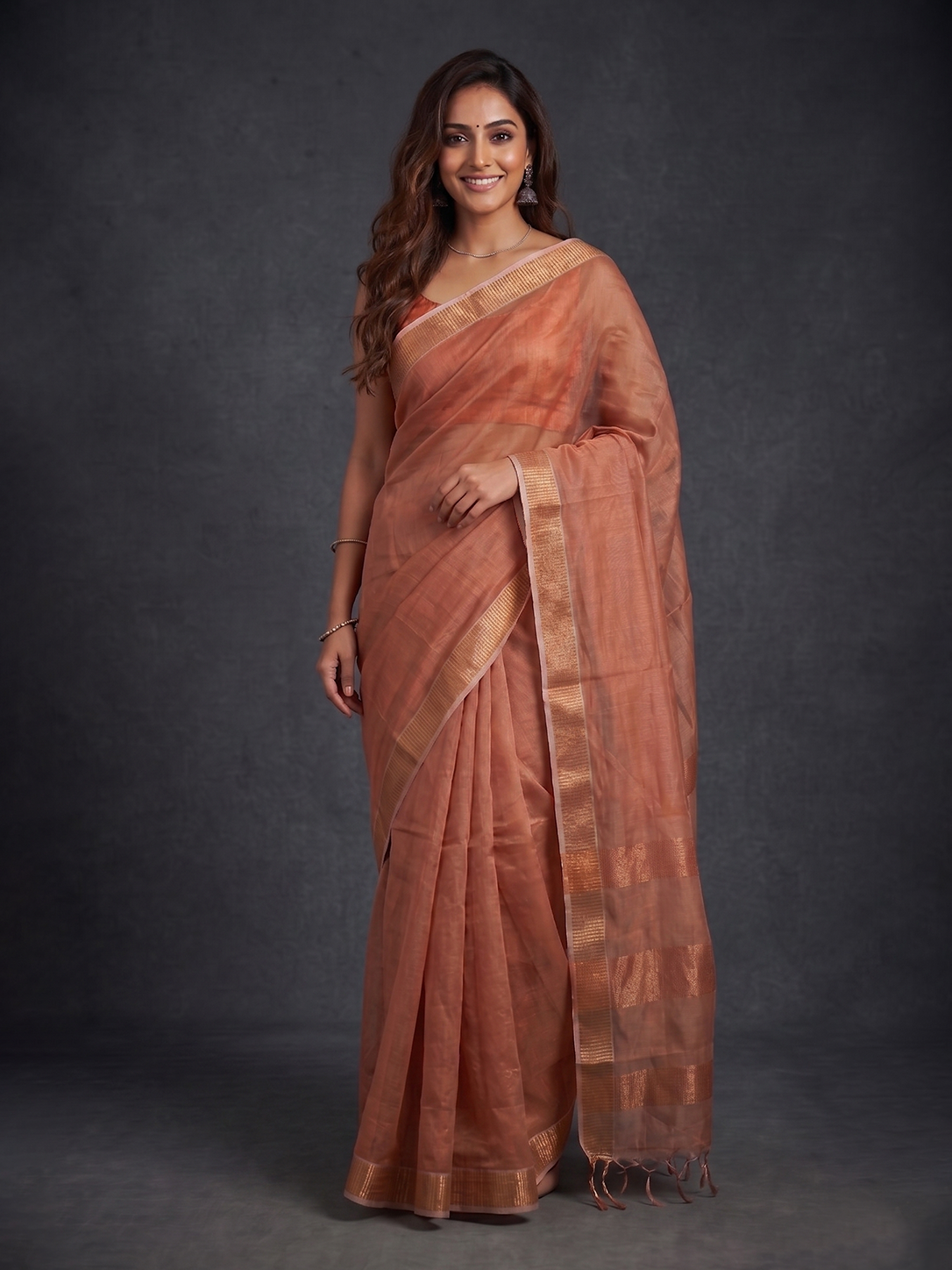 Peach Karnataka Tissue