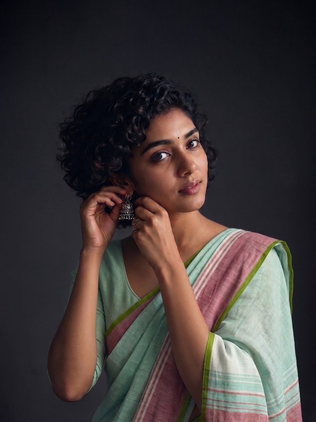 Powder Blue Bengal Linen