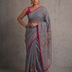 Grey Lambani Kota Cotton